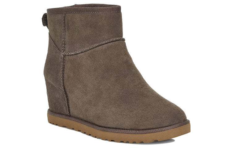 (WMNS) Classic Femme Mini Snow Boots Coffee 1104609-SLA - Image 2