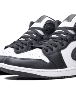 Alternative view of air jodan 1 Mid SE Panda Elephant