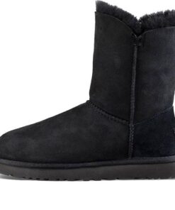 (WMNS) Classic Bling Button Fleece Lined Black 1016553-BLK