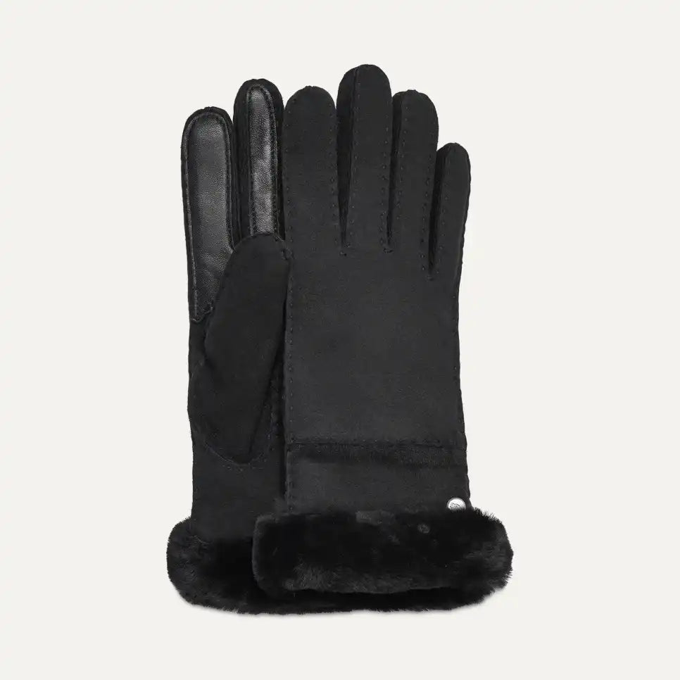 Women's Sheepskin Seamed Glove - Image 5
