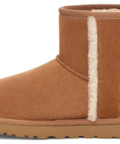Alternative view of (WMNS)  Classic Mini Shearling Logo 'Chestnut' 1153473-CHE