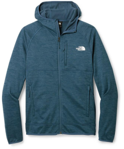 The North Face fleece hoodie Shady Blue Heather