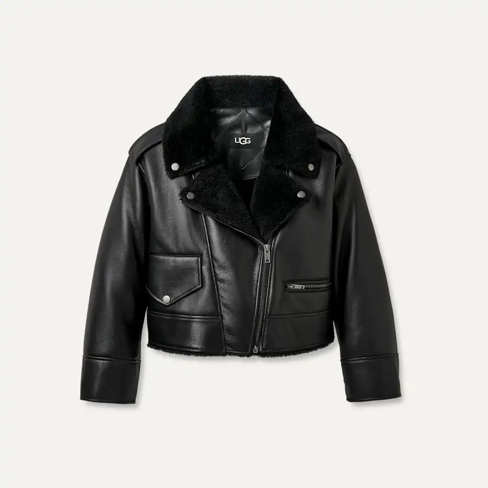 Femme Finnian LuxeFluff Moto Jacket