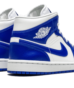 Alternative view of air jodan 1 Mid Kentucky Blue