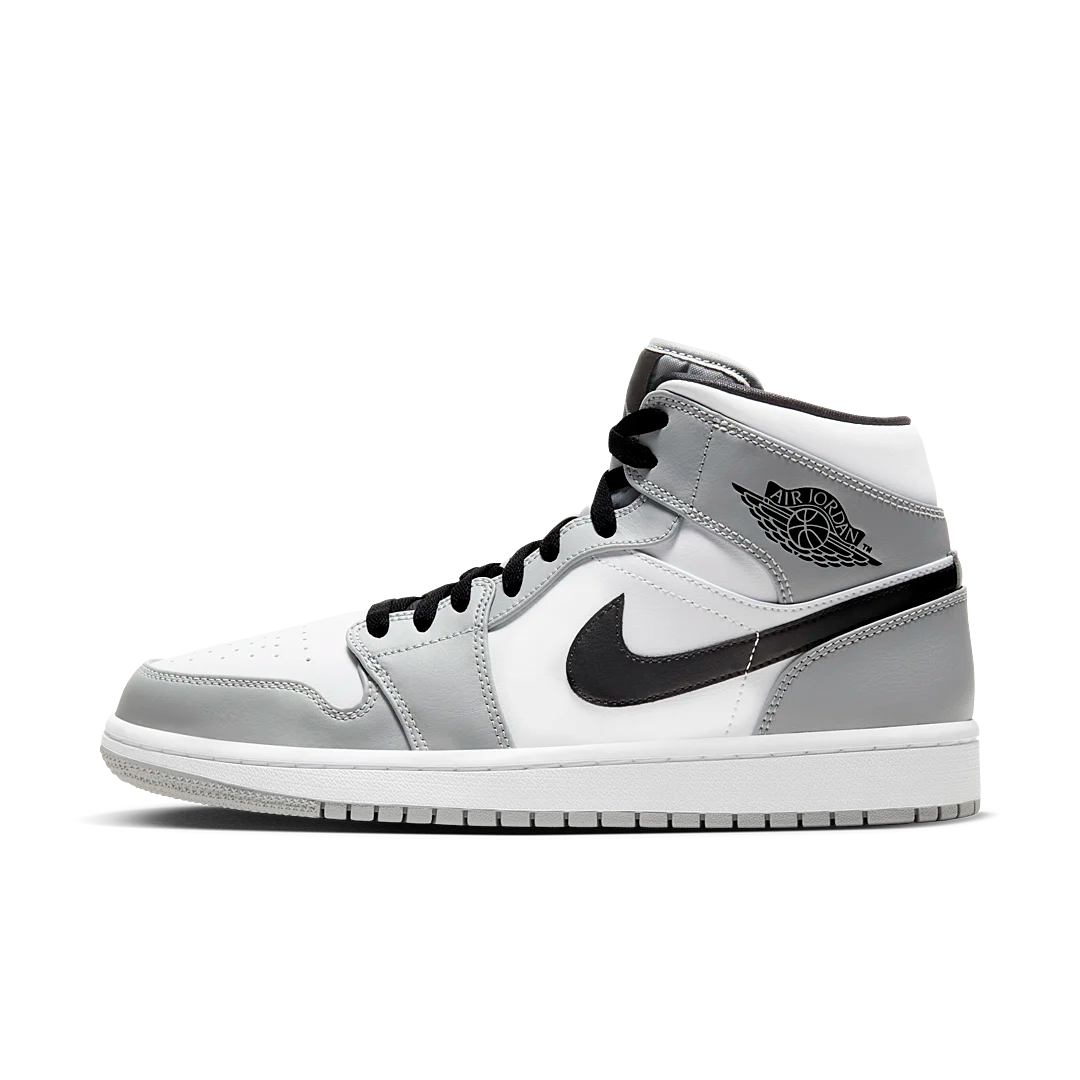 air jodan 1 Mid Light Smoke Grey