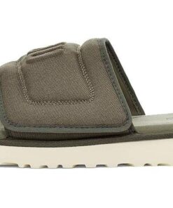 Alternative view of Dune Athletic Sports Slippers Green 1108043-MSG