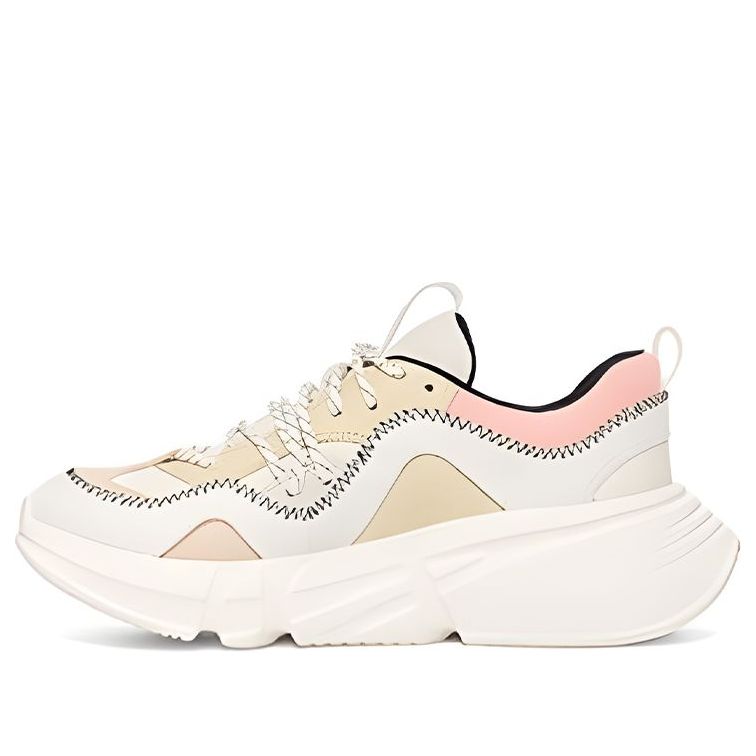 (WMNS) Calle Lace 'White Beige Pink' 1125021-WHM