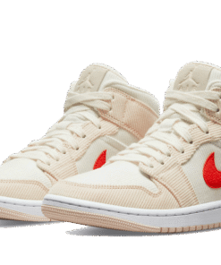 Alternative view of air jodan 1 Mid SE Corduroy Sail