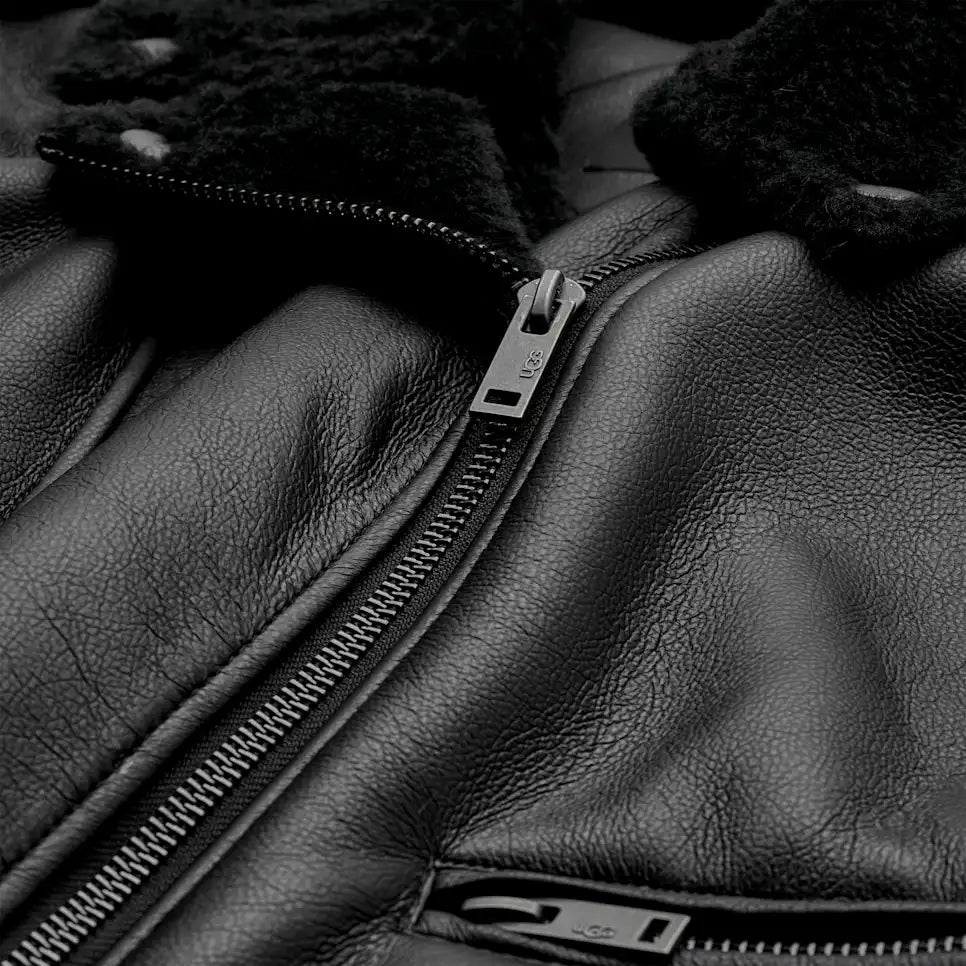 Femme Finnian LuxeFluff Moto Jacket - Image 3