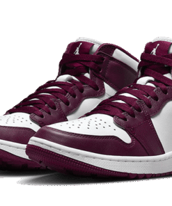 Alternative view of air jodan 1 Retro High Golf Bordeaux