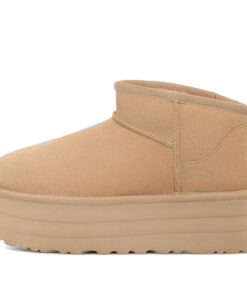 (WMNS) Classic Ultra Mini Platform 'Driftwood' 1135092-DRI