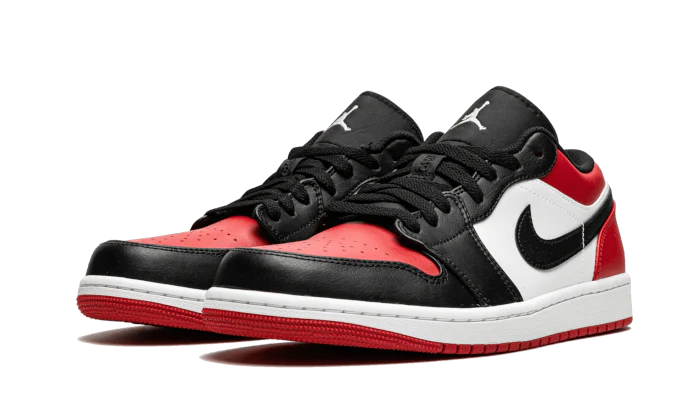 air jodan 1 Low Bred Toe - Image 2