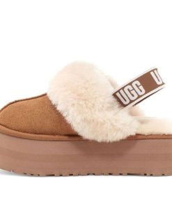 (WMNS)  Funkette Slipper 'Brown' 1113474-CHE
