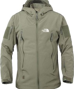Alternative view of THE NORTH FACE Softshell Jacket Fleece Lining Camouflage Outdoor Coat-  Men's