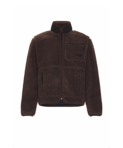 The North Face embroidered fleece jacket