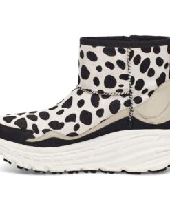 Ca805 Classic Dalmatian Fleece Lined Black White 1121036-OWBL