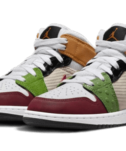 Alternative view of air jodan 1 Mid SE Messy Room