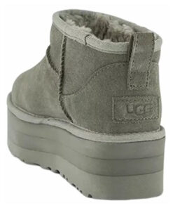 Alternative view of (WMNS)  Classic Ultra Mini Platform 'Moss Green' 1135092-MSG