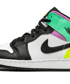 air jodan 1 Mid Pastel Black Toe