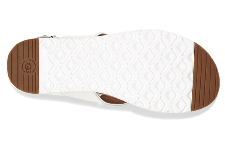 (WMNS) Alessia Cozy Casual Sandals White 1111150-WHT - Image 6