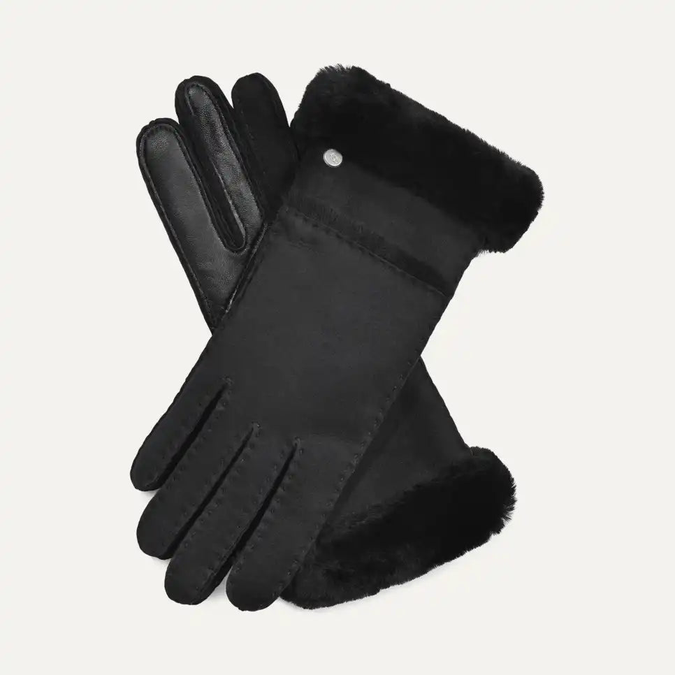 Women's Sheepskin Seamed Glove - Image 8