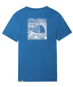 The North Face - M S/S Redbox Celebration Tee - Banff Blue