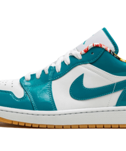 air jodan 1 Low SE Barcelona Cyber Teal