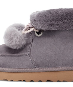 Alternative view of (WMNS)  Kyrina Bow Pom 'Purple Gray' 1125390-SHA