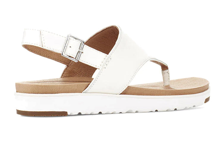 (WMNS) Alessia Cozy Casual Sandals White 1111150-WHT - Image 5