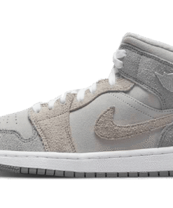 air jodan 1 Mid SE Particle Grey