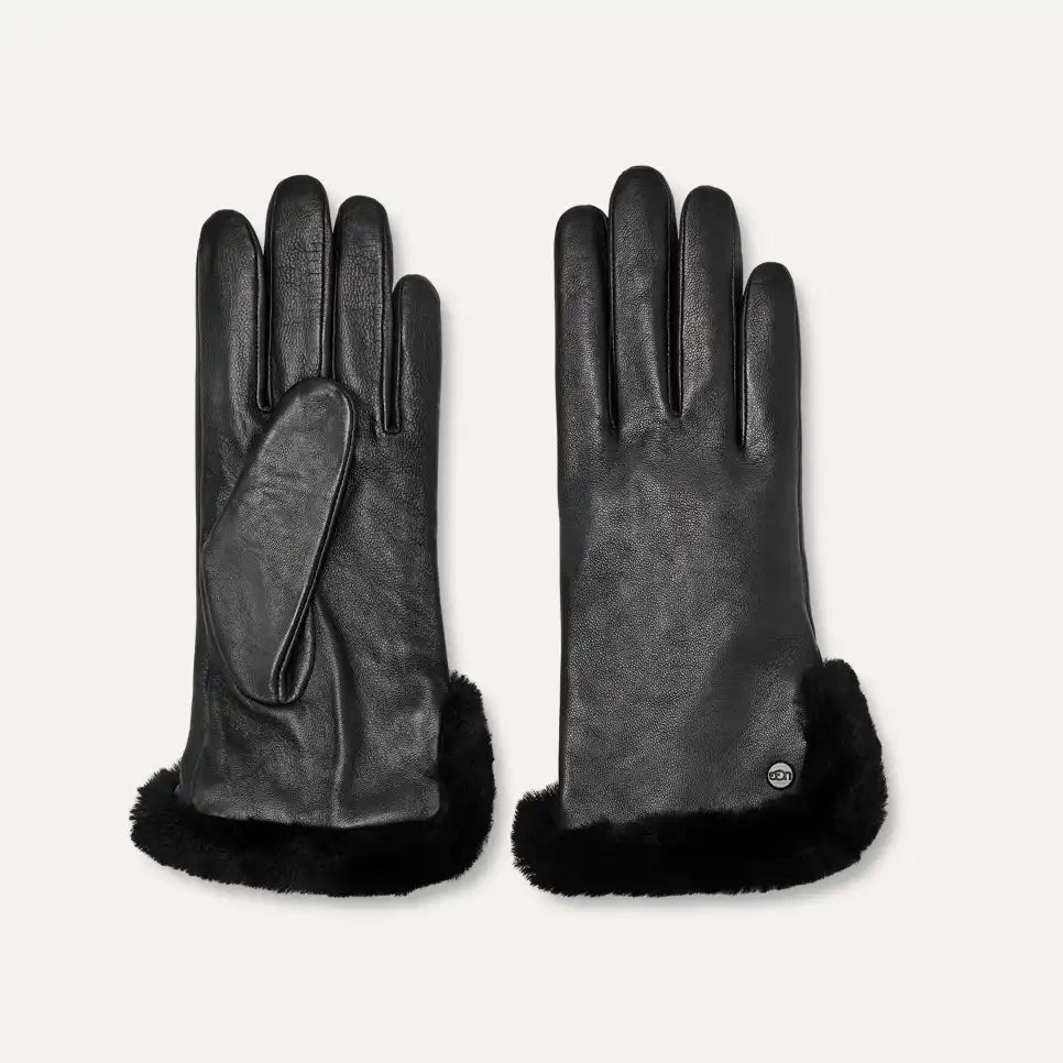 Femme Leather Sheepskin Vent Glove - Image 4