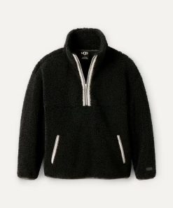 Homme UGGbraid Half Zip Sweater