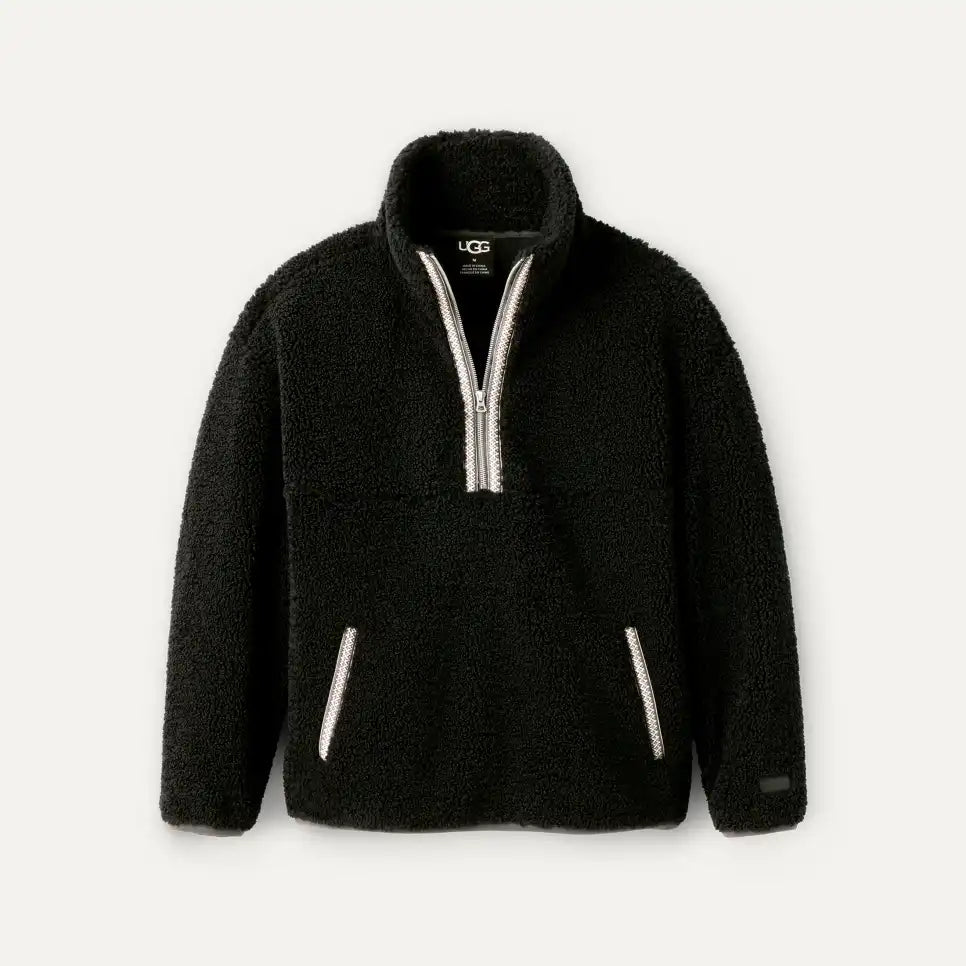 Homme UGGbraid Half Zip Sweater