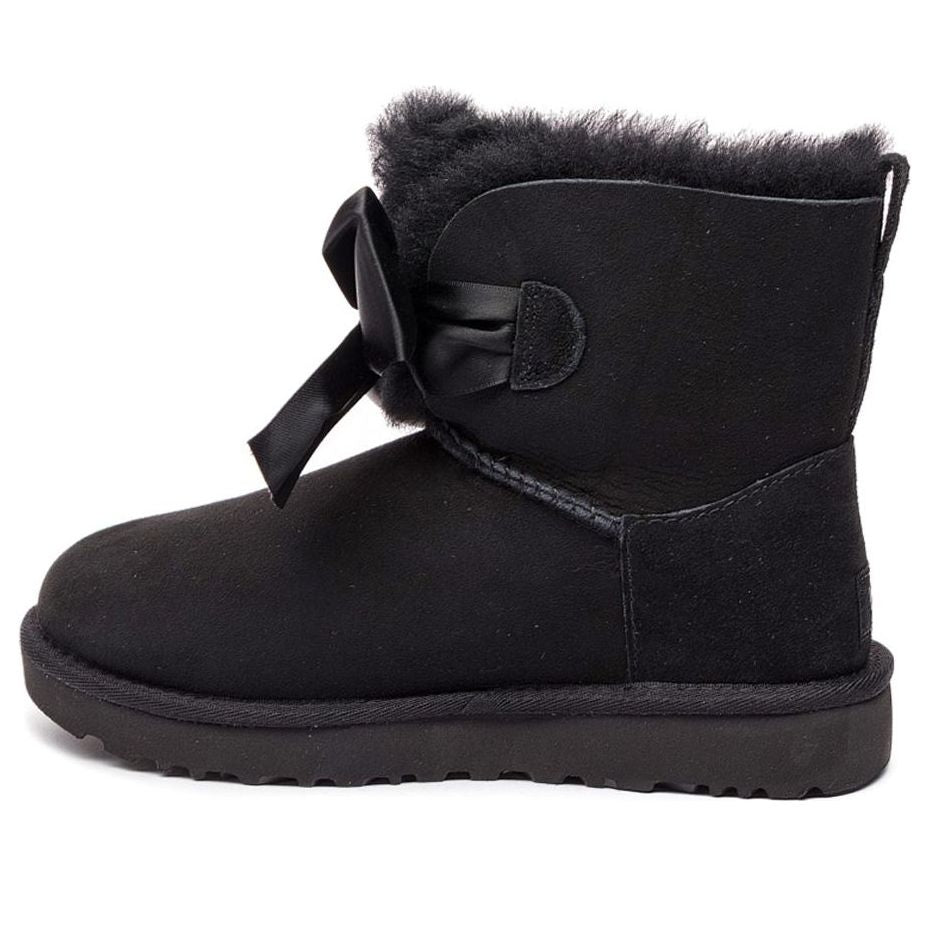 (WMNS) Gita Bow Mini Fleece Lined Black 1098360-BLK