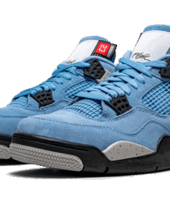 Alternative view of air jodan 4 Retro University Blue