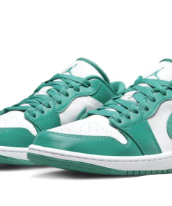 Alternative view of air jodan 1 Low New Emerald