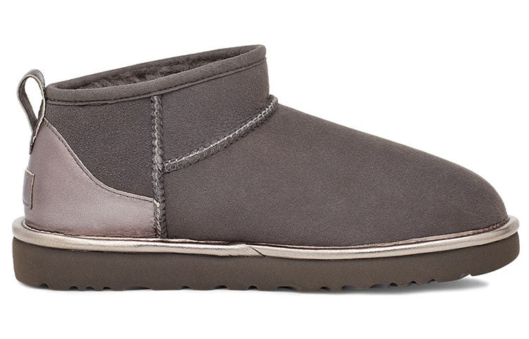 (WMNS) Classic Ultra Mini Shine 'Charcoal' 1123634-CHRC - Image 4