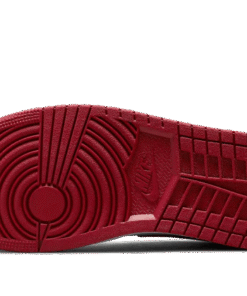 Alternative view of air jodan 1 Mid Reverse Chicago