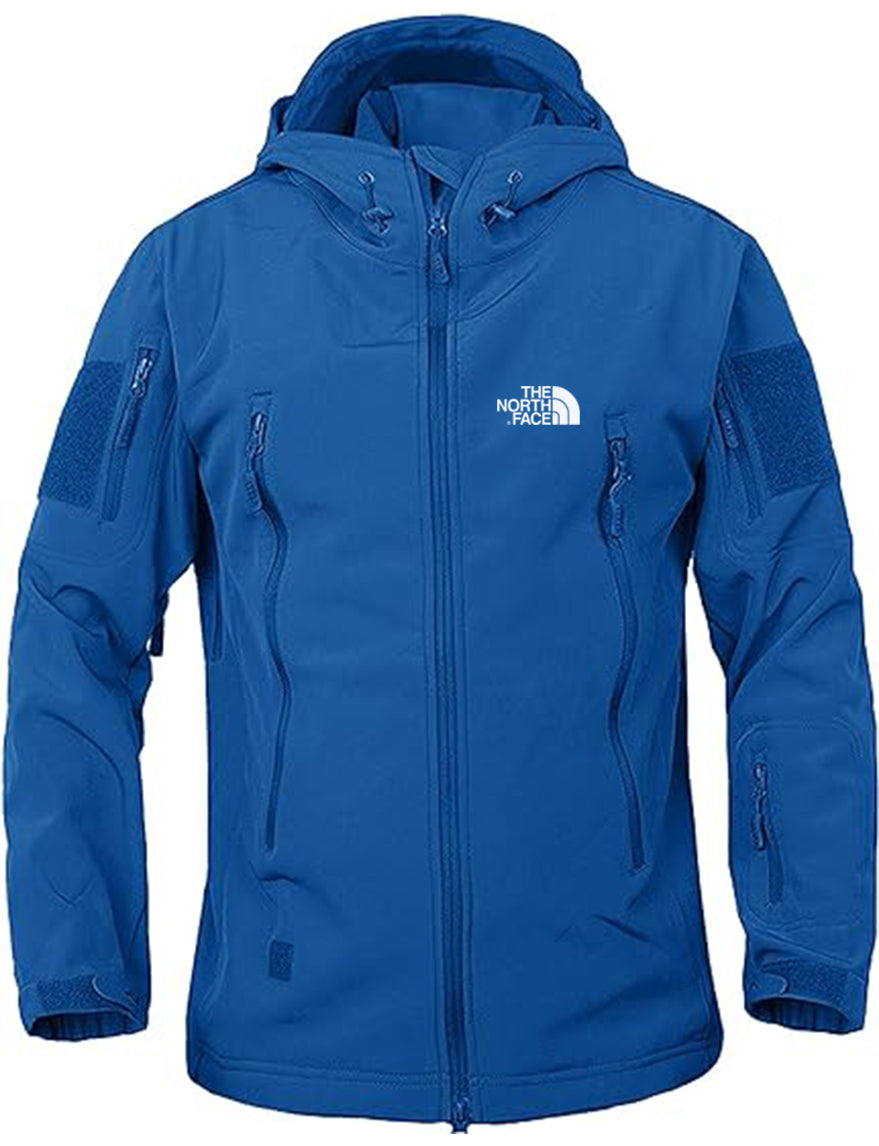 THE NORTH FACE Softshell Jacket Fleece Lining Camouflage Outdoor Coat- Men's - Image 3