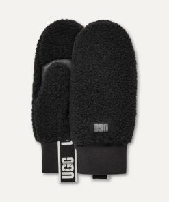 Alternative view of Women's UGGfluff Mitten With Logo Tape