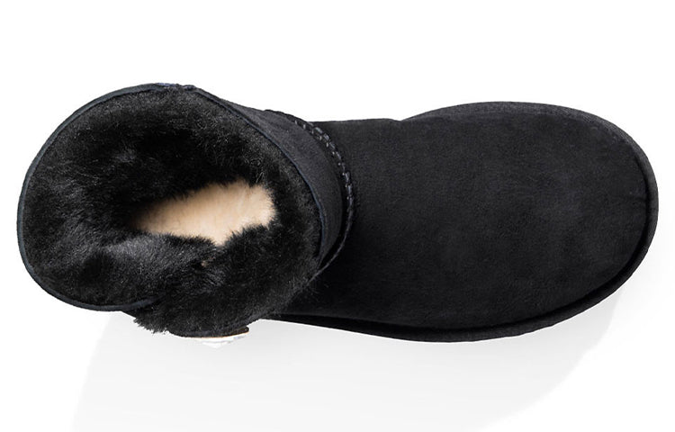 (WMNS) Mini Bailey Button Bling Fleece Lined 'Black White' 1016554-BLK - Image 4