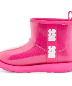 Classic Clear Mini II Large LOGO Fleece Lined Big Boys Pink Red 1112386K-RCR