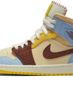 air jodan 1 Mid SE Fearless Maison Chateau Rouge