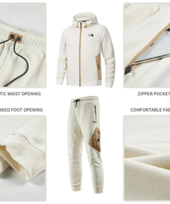 Alternative view of Ensemble de surv¨ºtement ¨¤ capuche ¨¤ manches longues pour homme The North Face