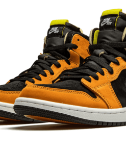 Alternative view of air jodan 1 High Zoom Air CMFT Black Monarch