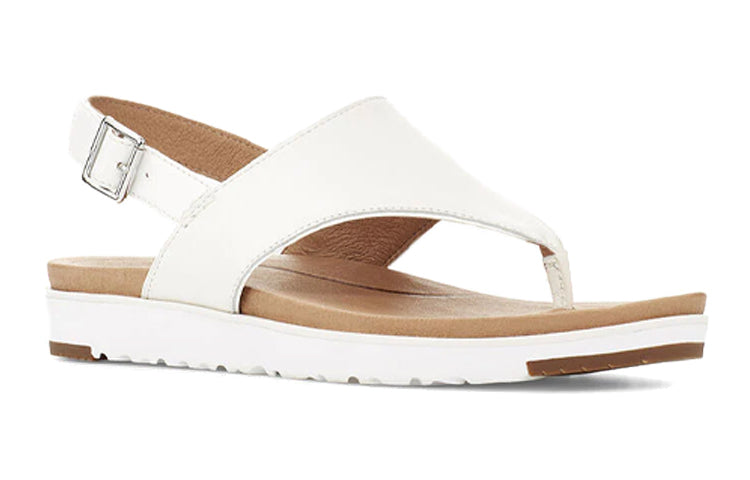 (WMNS) Alessia Cozy Casual Sandals White 1111150-WHT - Image 3