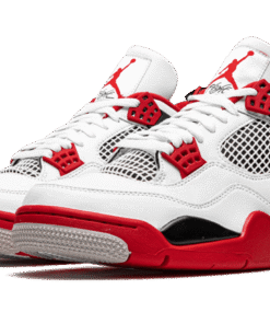 Alternative view of air jodan 4 Retro Fire Red (2020)