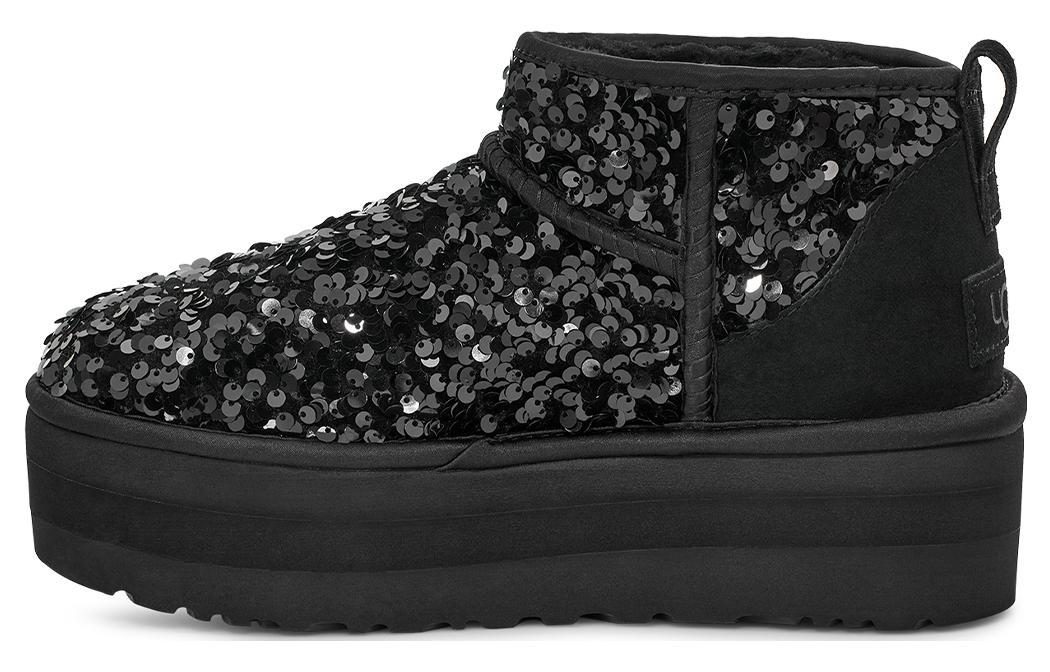 (WMNS) Ultra Mini Chunky Sequin 1135060-BLK - Image 2