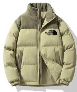 Alternative view of 2024 THE NORTH FACE-Down Cotton Jacket Warm Colorblock (Unisex)