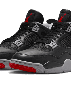 Alternative view of air jodan 4 Retro Bred Reimagined